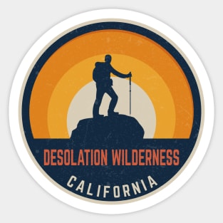 Desolation Wilderness California Hiking Sticker